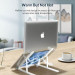 Orico Portable ABS Folding Laptop Stand (PFB-A24-BK) - преносима сгъваема поставка за MacBook и лаптопи до 16 инча (черна) 12