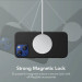 ESR Cloud MagSafe Case - силиконов (TPU) калъф с MagSafe за iPhone 13 (черен) 6