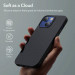 ESR Cloud MagSafe Case - силиконов (TPU) калъф с MagSafe за iPhone 13 (черен) 9