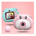 Digital Camera For Children CP01B 1080P - детска видео камера за заснемане на снимки и видео (син) 5