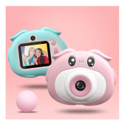 Digital Camera For Children CP01P 1080P - детска видео камера за заснемане на снимки и видео (розов) 4