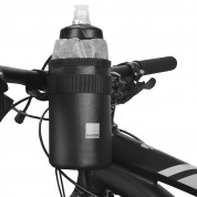 Sahoo Bicycle Water Bottle Pouch 0.5L - калъф за бутилка вода за кормилото на колело (черен)