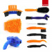 Sahoo Set Of Cleaning Tools 10 Pics - комплект инструменти за цялостно почисване за велосипед (10 броя) (черен) 1