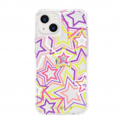 CaseMate Tough Print Case for iPhone 13 (neon stars)