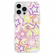 CaseMate Tough Print Case for iPhone 13 Pro Max, iPhone 12 Pro Max (neon stars)