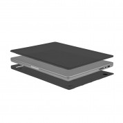 CaseMate Hardshell Case - предпазен поликарбонатов кейс и силиконов протектор на клавиатурата за MacBook Pro 14 M1 (2021) (черен-мат) 1