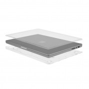 CaseMate Hardshell Case - предпазен поликарбонатов кейс и силиконов протектор на клавиатурата за MacBook Pro 14 M1 (2021), MacBook Pro 14 M2 (2023) (прозрачен- мат) 1