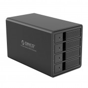 Orico USB 3.0 Hard Drive Enclosure 4 x 3.5 SATA HDD RAID - RAID кутия за 4 броя 3.5 инча SATA HDD (черен) 1