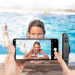 Ugreen Universal Waterproof Case With Fingerprint Sensor IPX8 - универсален водоустойчив калъф за смартфони до 6.5 инча (черен-прозрачен) 5