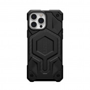 Urban Armor Gear Monarch Pro MagSafe Case - удароустойчив хибриден кейс с MagSafe за iPhone 13 Pro (черен-карбон) 1