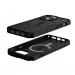 Urban Armor Gear Pathfinder MagSafe Case - удароустойчив хибриден кейс с вграден магнитен конектор (MagSafe) за iPhone 13 Pro (черен) 6