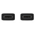 Samsung USB-C to USB-C Cable 100W (5A) EP-DN975BB - кабел за устройства с USB-C порт (100 см) (черен) (bulk) 3