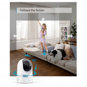 Anker Eufy Solo indoorCam P24 Pan and Tilt 2K - безжична камера за видеонаблюдение (бял) 5
