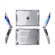 i-Blason SUPCASE Unicorn Beetle Case - удароустойчив хибриден кейс за MacBook Pro 16 M1 (2021), MacBook Pro 16 M2 (2023) (прозрачен) 2