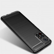 Tech-Protect Carbon Flexible TPU Case  - тънък силиконов (TPU) калъф за Xiaomi Redmi Note 11S 5G, Xiaomi Poco M4 Pro 5G (черен) 2