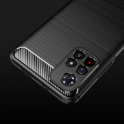 Tech-Protect Carbon Flexible TPU Case  - тънък силиконов (TPU) калъф за Xiaomi Redmi Note 11S 5G, Xiaomi Poco M4 Pro 5G (черен) 6