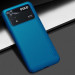 Nillkin Super Frosted Shield Case - поликарбонатов кейс за Xiaomi Poco M4 Pro (син) 6
