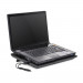 DeepCool X8 Notebook Cooler - охлаждаща ергономична поставка с 4 вентилаторa за Mac и преносими компютри (черен) 5