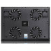 DeepCool X8 Notebook Cooler - охлаждаща ергономична поставка с 4 вентилаторa за Mac и преносими компютри (черен) 8