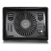 DeepCool N1 Laptop Cooler Pad 18 cm Fan - охлаждаща ергономична поставка за Mac и преносими компютри (черен) 5