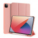 DUX DUCIS Domo Tablet Case - полиуретанов кейс с поставка и отделение за Apple Pencil 2 за iPad Pro 12.9 M1 (2021) (розов) 2
