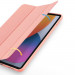 DUX DUCIS Domo Tablet Case - полиуретанов кейс с поставка и отделение за Apple Pencil 2 за iPad Pro 12.9 M1 (2021) (розов) 4