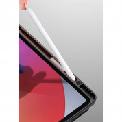 DUX DUCIS Domo Tablet Case - полиуретанов кейс с поставка и отделение за Apple Pencil 2 за iPad Pro 12.9 M1 (2021) (розов) 14