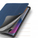 DUX DUCIS Domo Tablet Case - полиуретанов кейс с поставка и отделение за Apple Pencil 2 за iPad Pro 12.9 M1 (2021) (син) 12