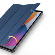 DUX DUCIS Domo Tablet Case - полиуретанов кейс с поставка и отделение за Apple Pencil 2 за iPad Pro 12.9 M1 (2021) (син) 3