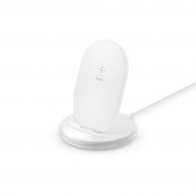 Belkin Boost Charge Wireless Charging Stand 15W - поставка (пад) за безжично захранване за QI съвместими устройства (бял) 2