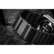 Nomad Strap Titanium Band V2 - титаниева каишка за Apple Watch 42мм, 44мм, 45мм (черен) 12