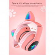 Catear L400 BT Kids Wireless Over-Ear Headphones - безжични блутут слушалки, подходящи за деца (бял) 2