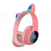 Catear L400 BT Kids Wireless Over-Ear Headphones - безжични блутут слушалки, подходящи за деца (червен)
