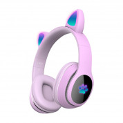 Catear L400 BT Kids Wireless Over-Ear Headphones - безжични блутут слушалки, подходящи за деца (розов)