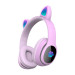 Catear L400 BT Kids Wireless Over-Ear Headphones - безжични блутут слушалки, подходящи за деца (розов) 1