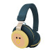 Gjby CA-030 Dinosaur BT Wireless On-Ear Headphones - безжични блутут слушалки, подходящи за деца (тъмносин) 1