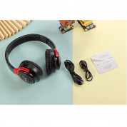 Gjby CA-032 BT Kids Wireless On-Ear Headphones - безжични блутут слушалки, подходящи за деца (бял) 6