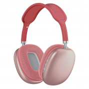 Gjby P9 BT Wireless Over-Ear Headphones - безжични блутут слушалки с микрофон за мобилни устройства (червен)