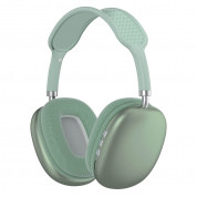 Gjby P9 BT Wireless Over-Ear Headphones - безжични блутут слушалки с микрофон за мобилни устройства (зелен)