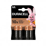 Duracell Basic MN1500 LR6 AA - комплект 4 броя устойчиви алкални батерии