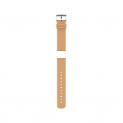 Huawei Original Leather Band 20mm - оригинална кожена каишка за Huawei GT Watch и други часовници с 20мм захват (кафяв) 1