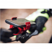 Tactical Urban Lock 2.0 - универсална алуминиева поставка за колело за мобилни телефони (червен)  9