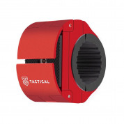 Tactical Urban Lock 2.0 - универсална алуминиева поставка за колело за мобилни телефони (червен) 