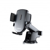 Joyroom Car Phone Holder with Telescopic Arm - универсална разтягаща се поставка за таблото или стъклото на кола за смартфони с ширина от 60 до 87 мм (черен)