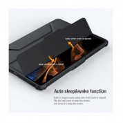 Nillkin Bumper PRO Protective Stand Case - удароустойчив хибриден кейс за Samsung Galaxy Tab S8 Plus, Galaxy Tab S7 Plus (тъмносин) 5