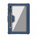 Nillkin Bumper PRO Protective Stand Case - удароустойчив хибриден кейс за Samsung Galaxy Tab S8 Plus, Galaxy Tab S7 Plus (тъмносин) 2