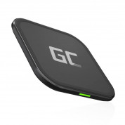 Green Cell AirJuice Wireless Charger USB-C 15W - поставка (пад) за безжично зареждане с технология за бързо зареждане за Qi съвместими устройства (черен)