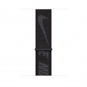 Apple Watch Nike Band Sport Loop - оригинална текстилна каишка за Apple Watch 42мм, 44мм, 45мм (черен)