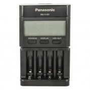 Panasonic Eneloop Pro Charger BQ-CC65E - зарядно с 4 гнезда за презареждаеми батерии (черен)  1