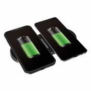 Platinet Wireless Charger Duo 2x10W (black)